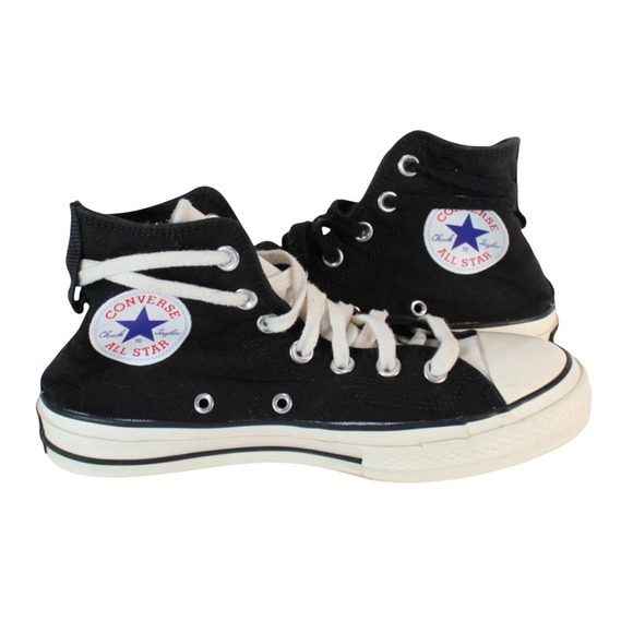 Converse x Fear of God Essentials Other - Converse‎ Fear of God Essentials Chuck 70 Hi Black White Mens 5.5 Womens 7.5